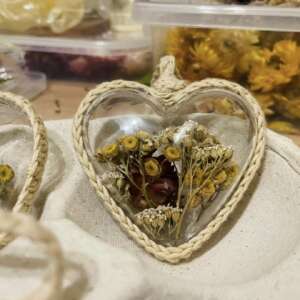 Serduszka / kocanka, wrotycz, krwawnik, włóczka