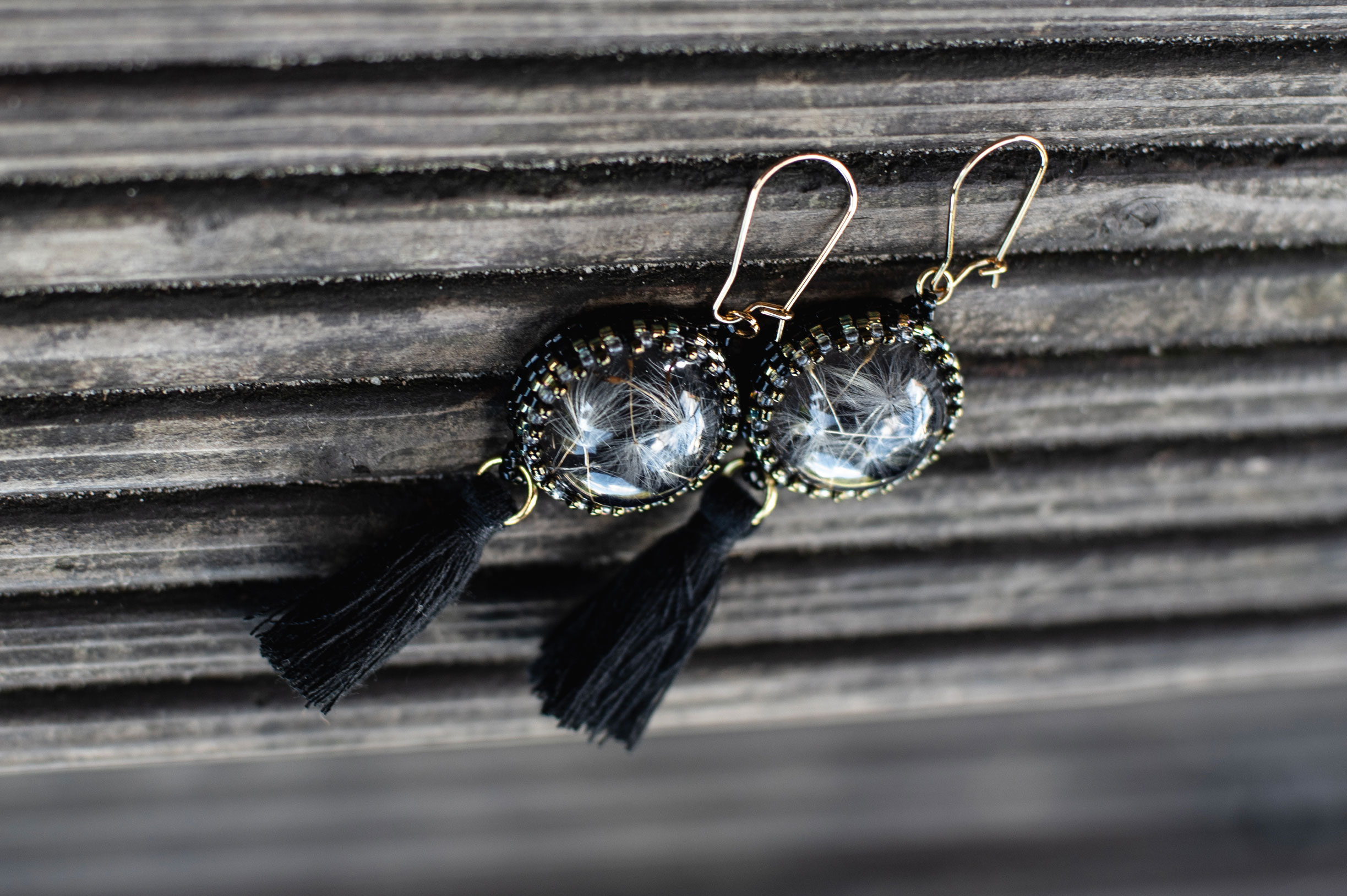 Kolczyki z chwostami „KINGA” - obrazek 4