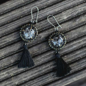 Kolczyki z chwostami „KINGA”