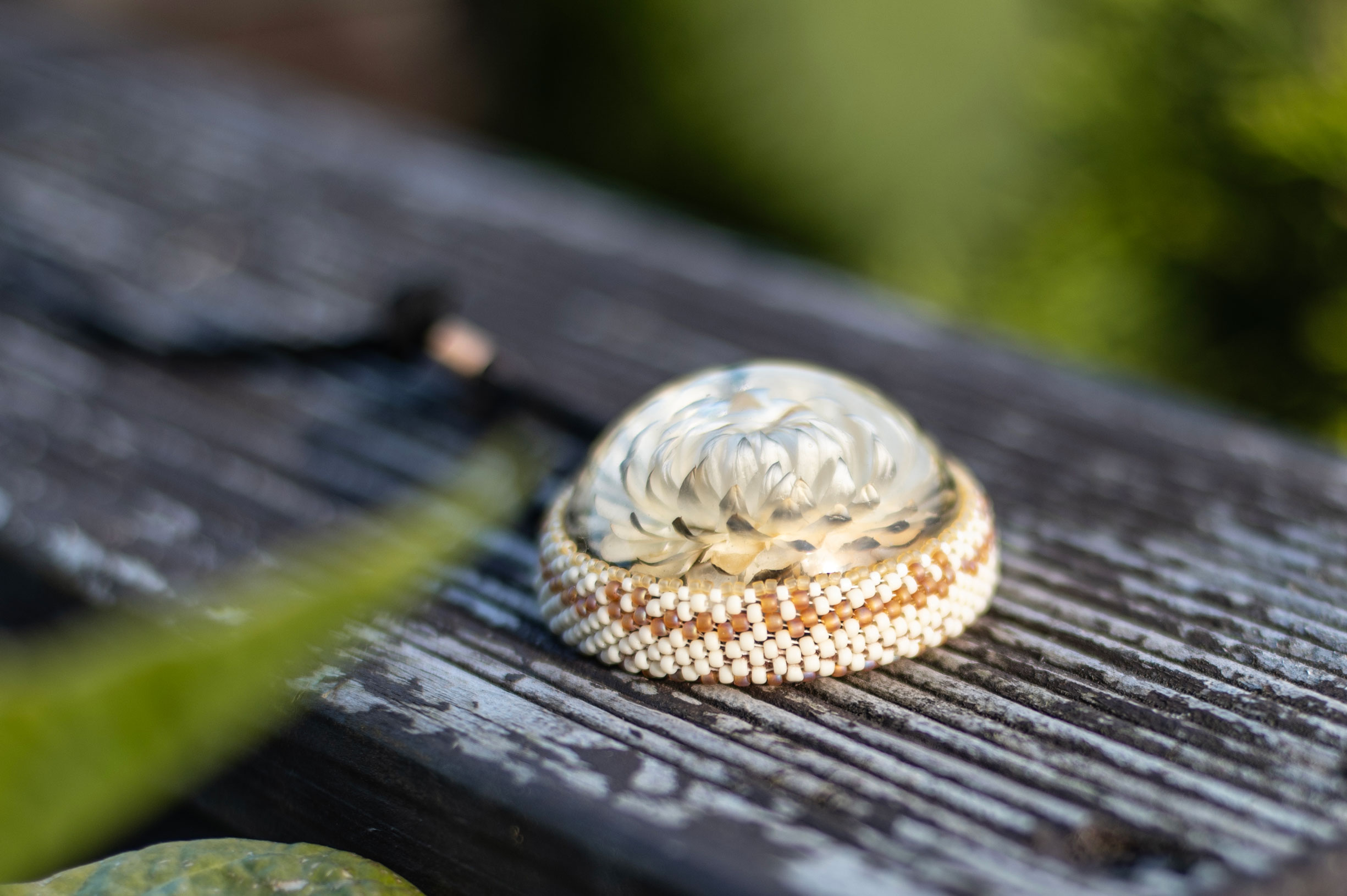 Wisiorek obszywany „MONIKA” - obrazek 5