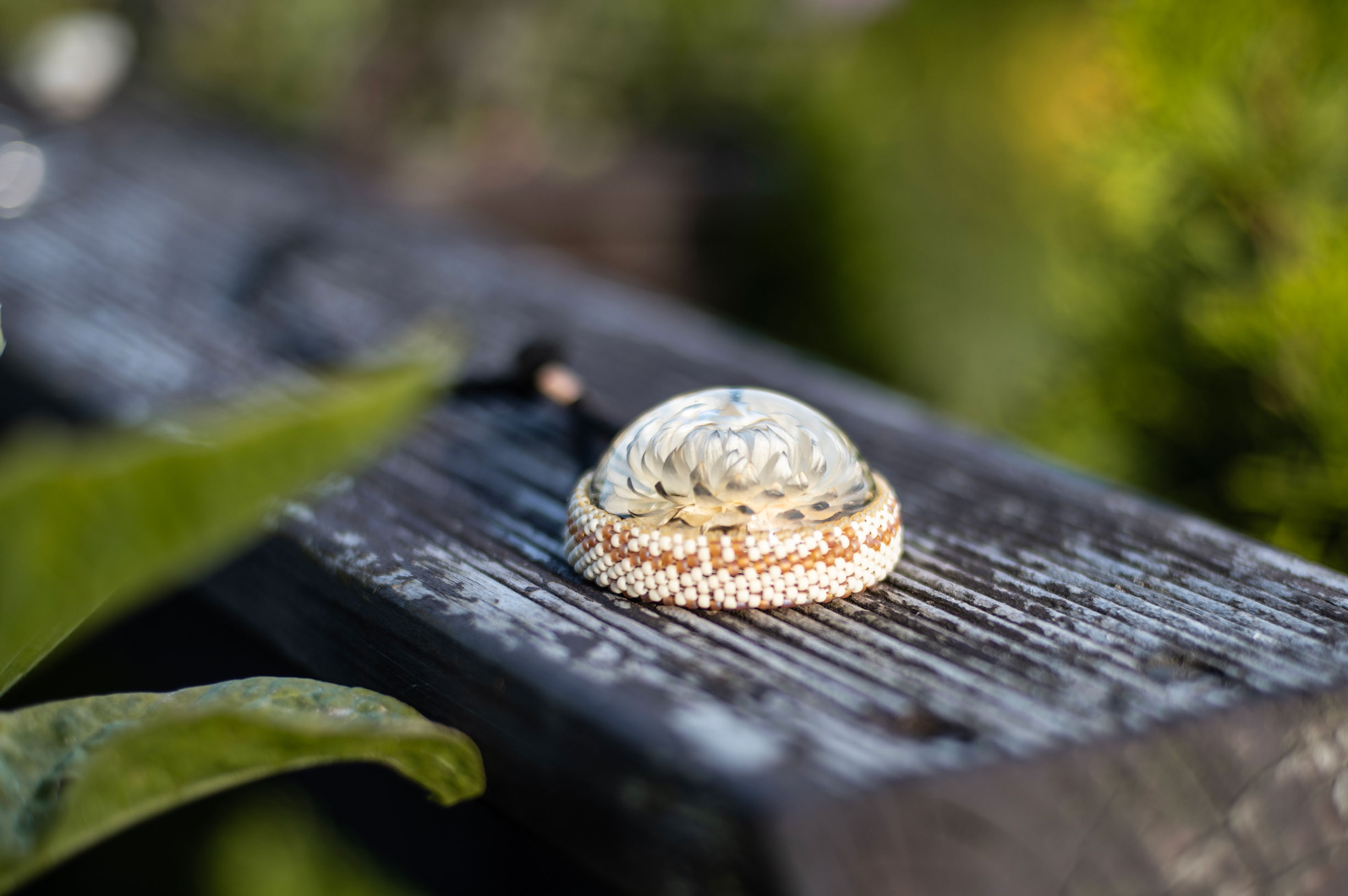 Wisiorek obszywany „MONIKA” - obrazek 4