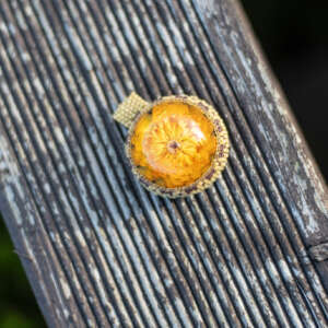 Wisiorek obszywany "MONIKA"