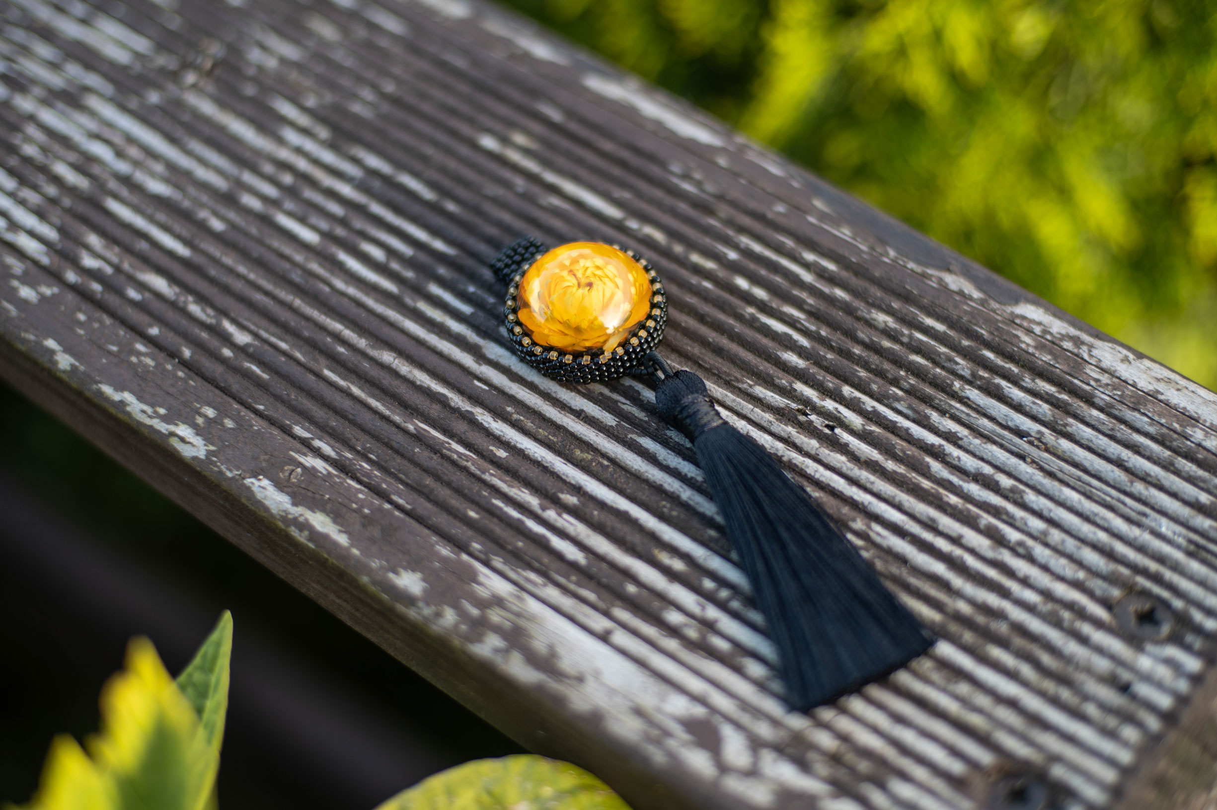 Wisiorek obszywany z chwostem „MONIKA” - obrazek 6