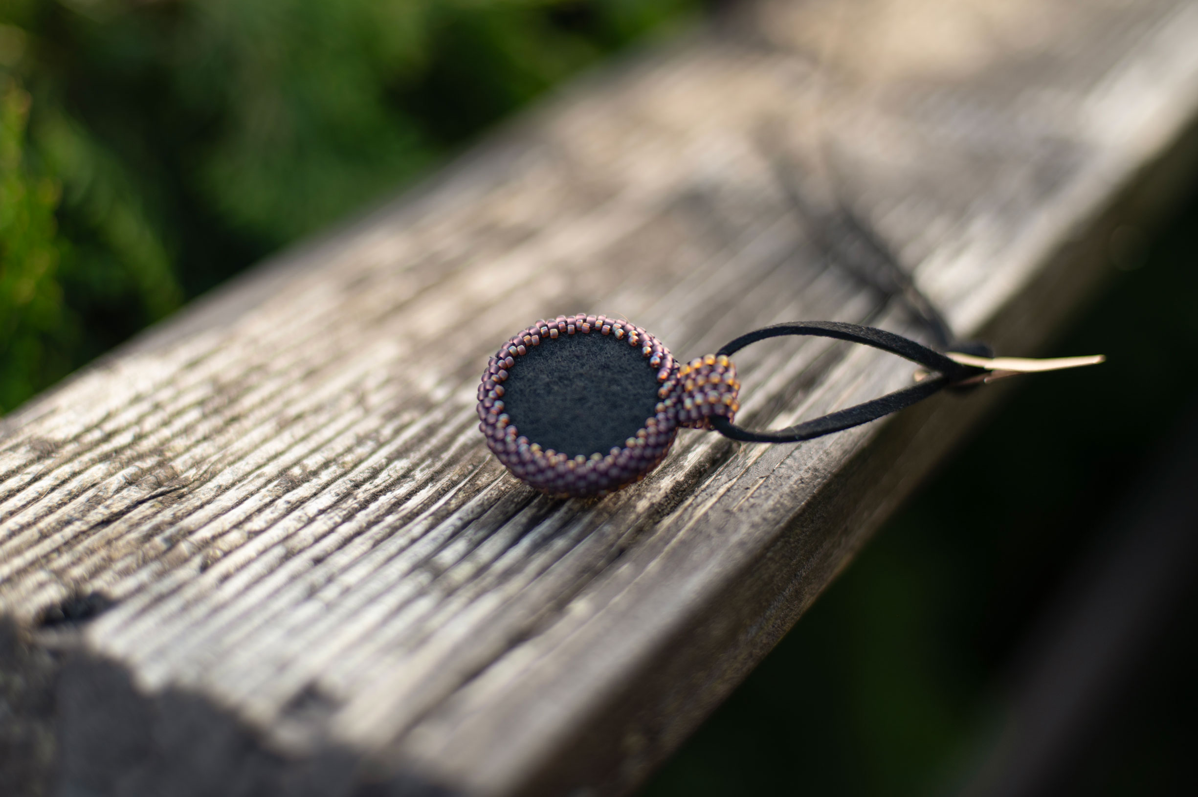 Wisiorek obszywany „MONIKA” - obrazek 7