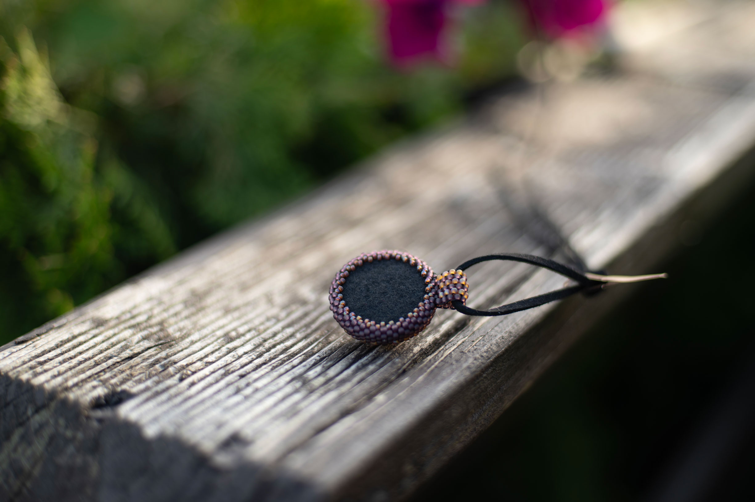 Wisiorek obszywany „MONIKA” - obrazek 8