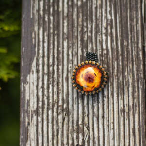 Wisiorek obszywany „MONIKA”