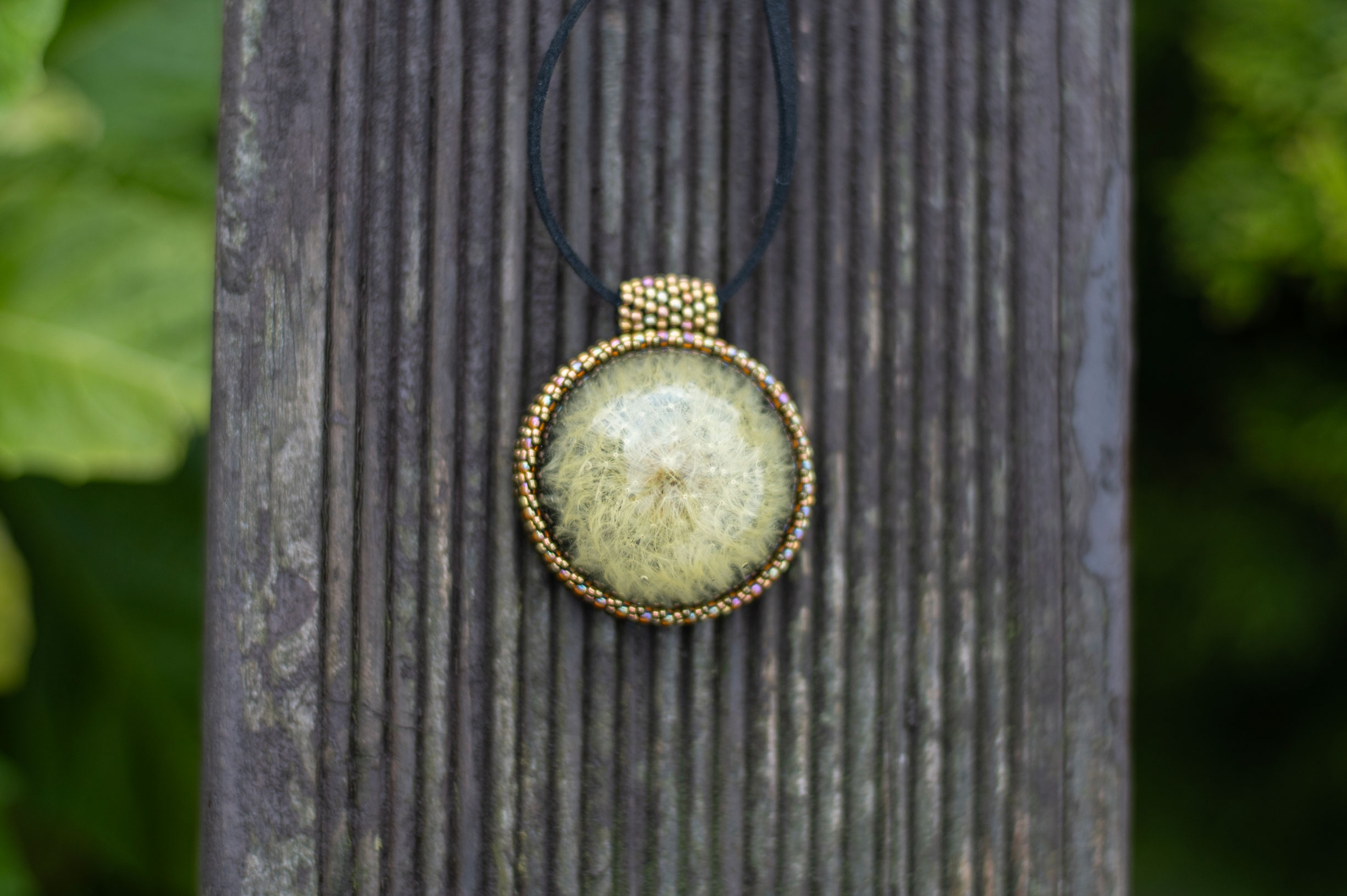 Wisiorek obszywany „KINGA”