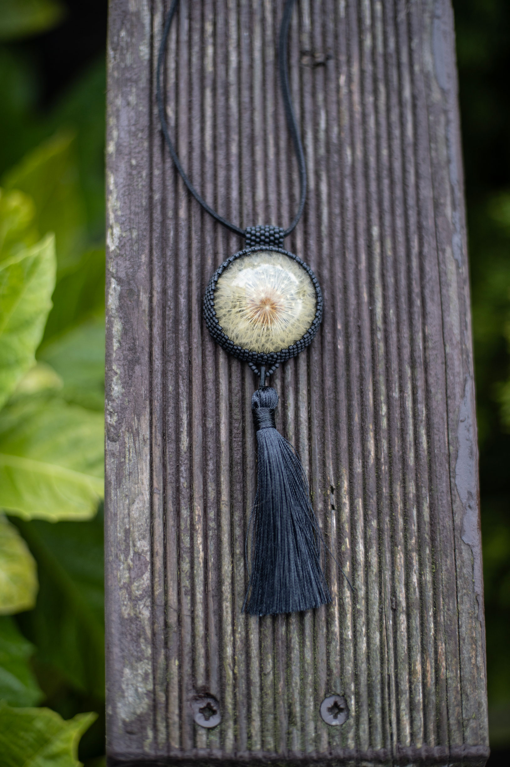 Wisiorek obszywany z chwostem „KINGA” - obrazek 6