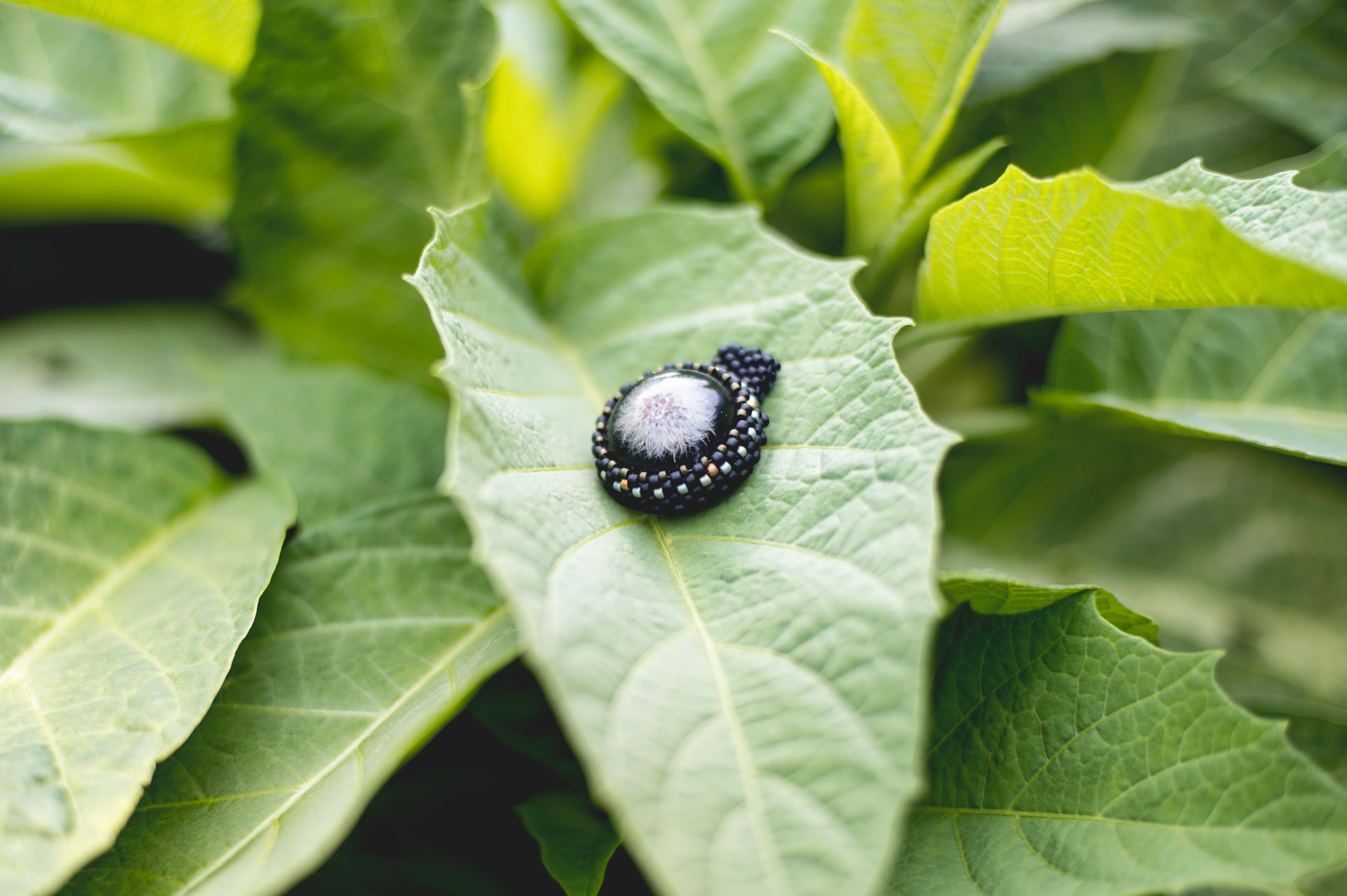 Wisiorek obszywany „KINGA”