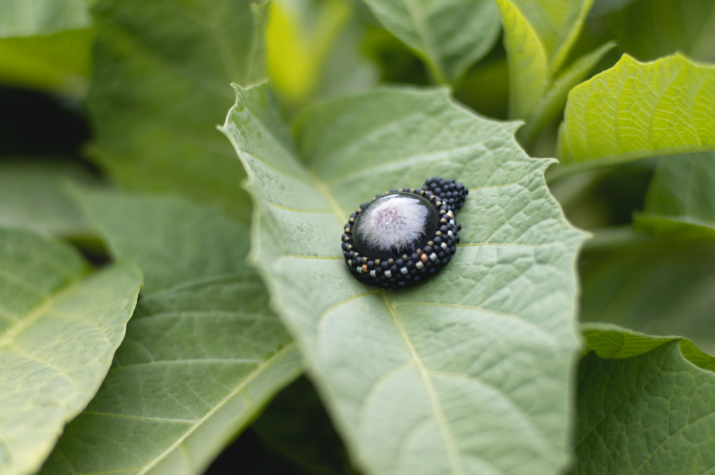 Wisiorek obszywany „KINGA” - obrazek 4