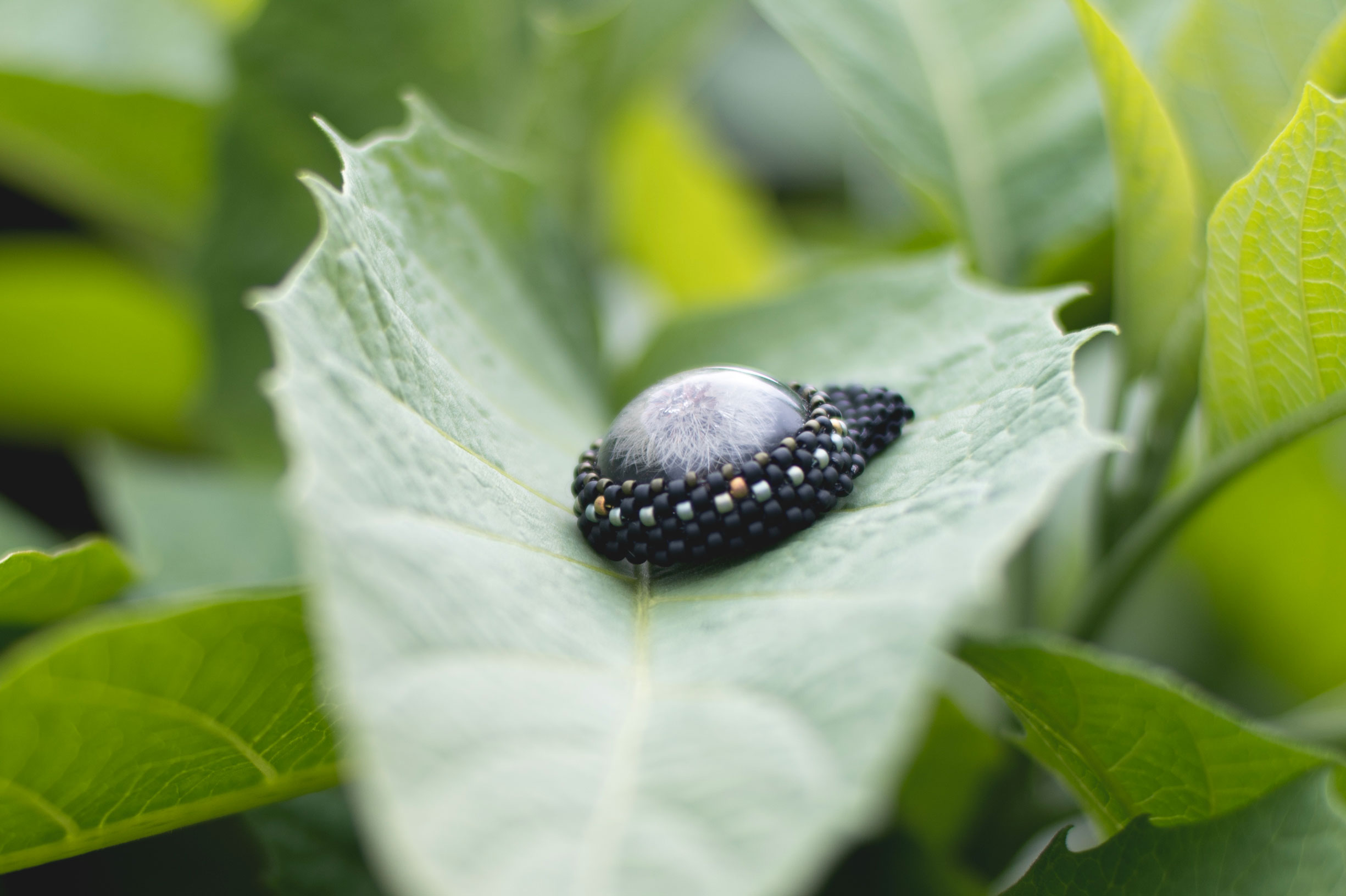 Wisiorek obszywany „KINGA” - obrazek 2