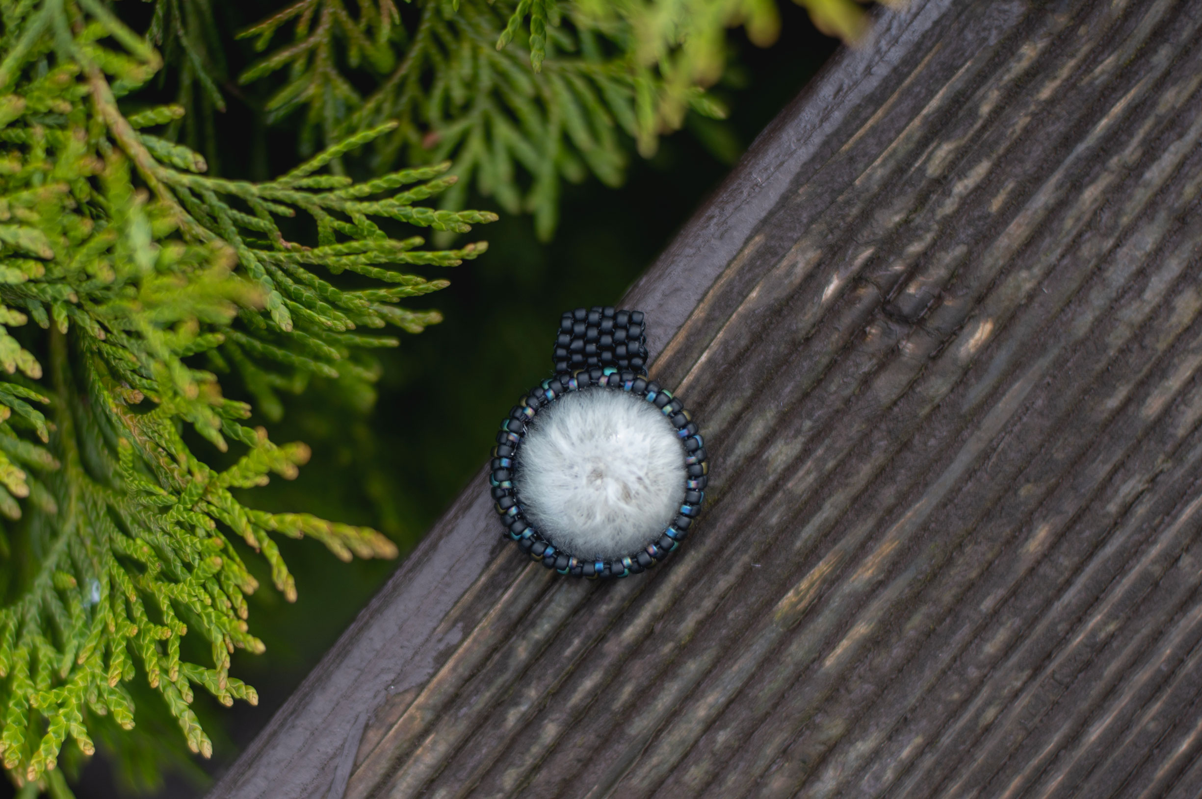 Wisiorek obszywany „KINGA”