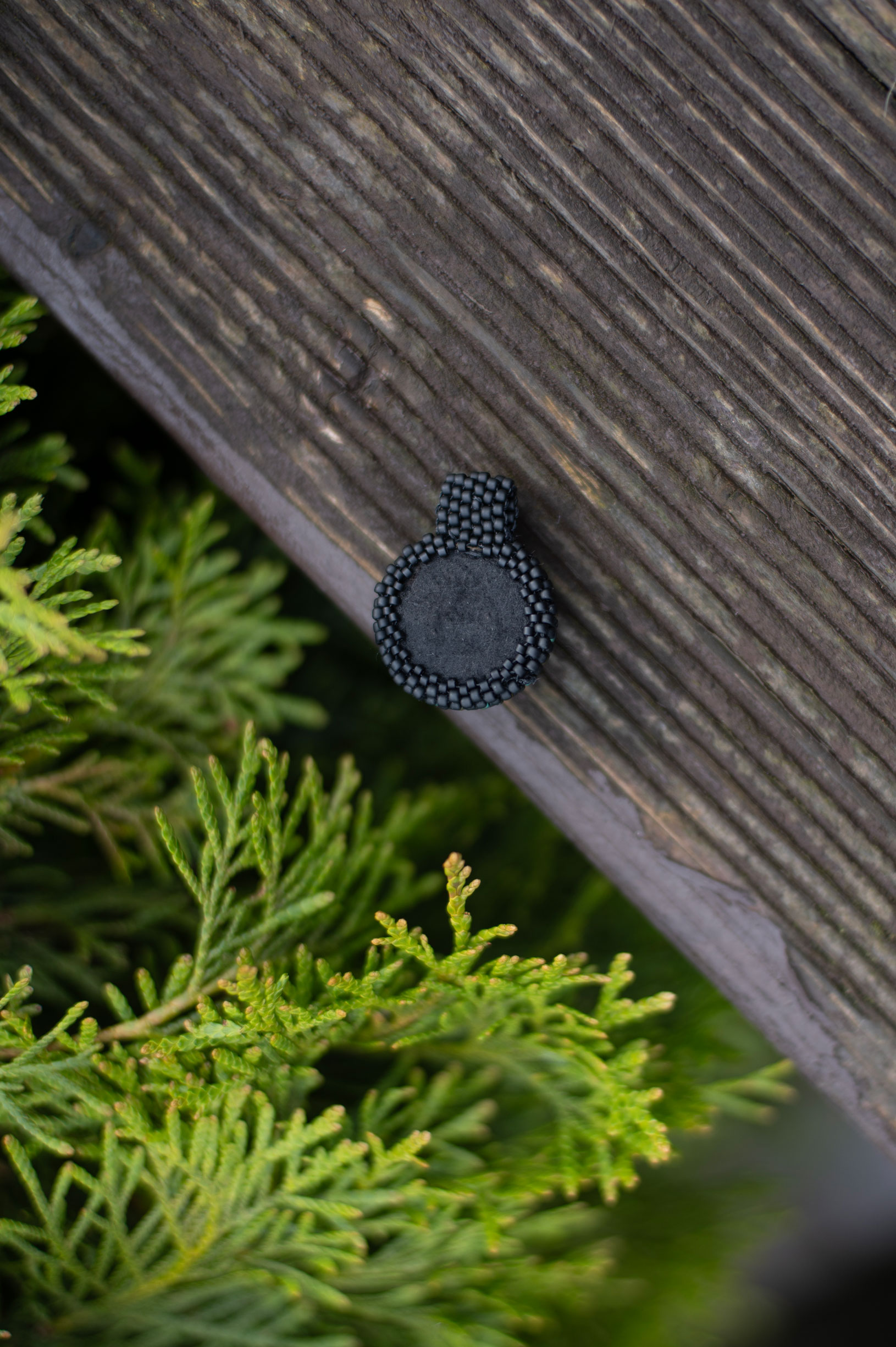 Wisiorek obszywany „KINGA” - obrazek 4