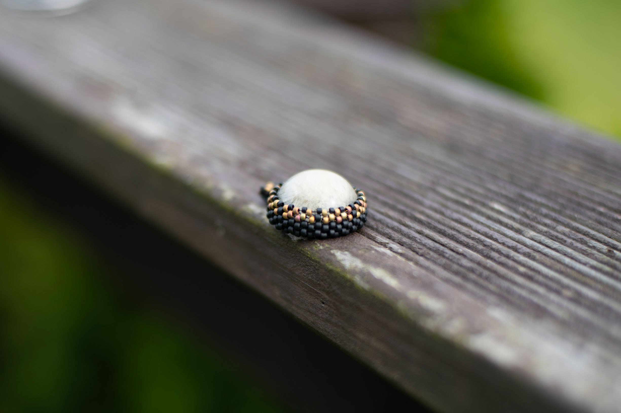 Wisiorek obszywany „KINGA” - obrazek 4