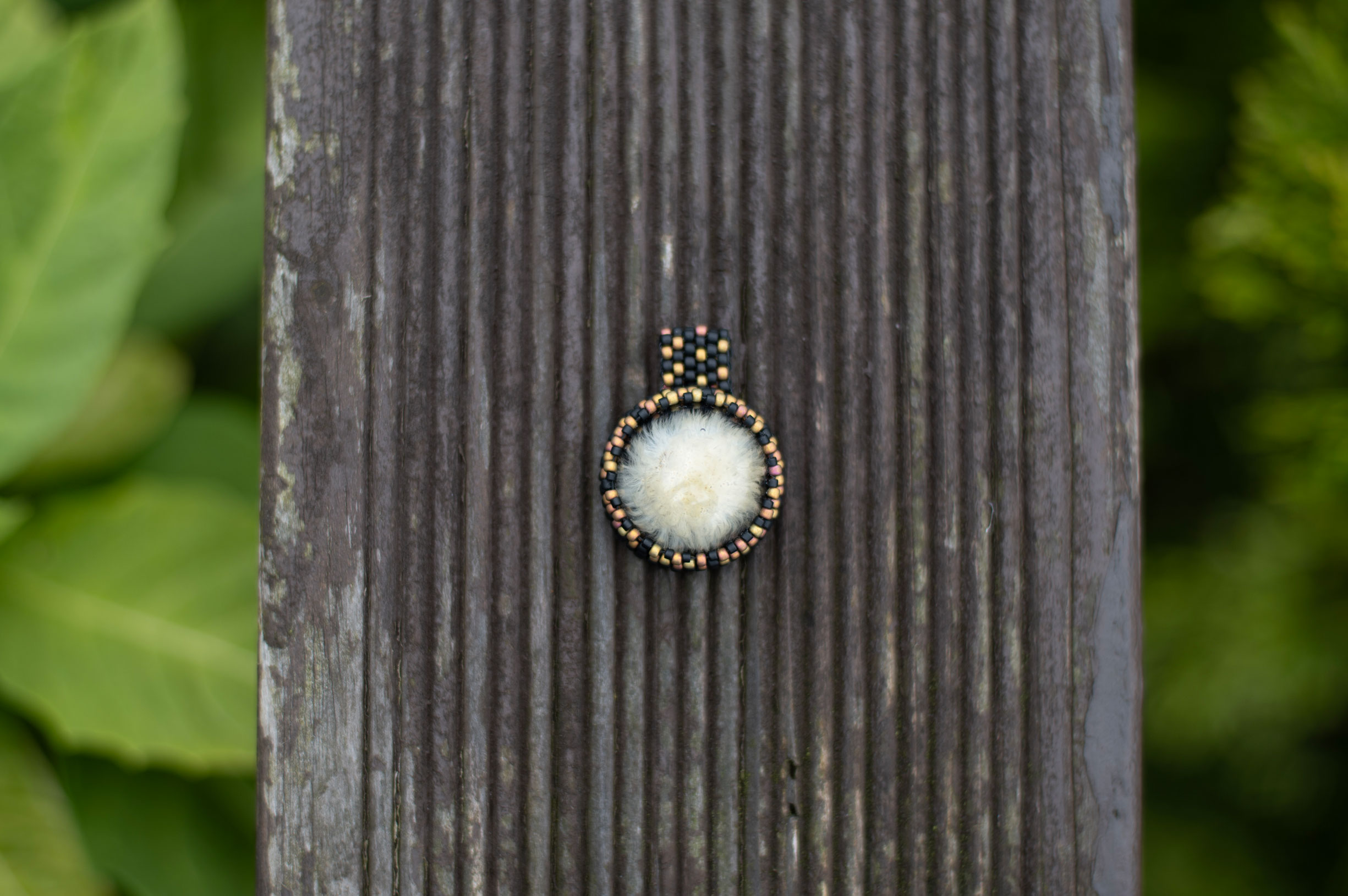 Wisiorek obszywany „KINGA” - obrazek 2