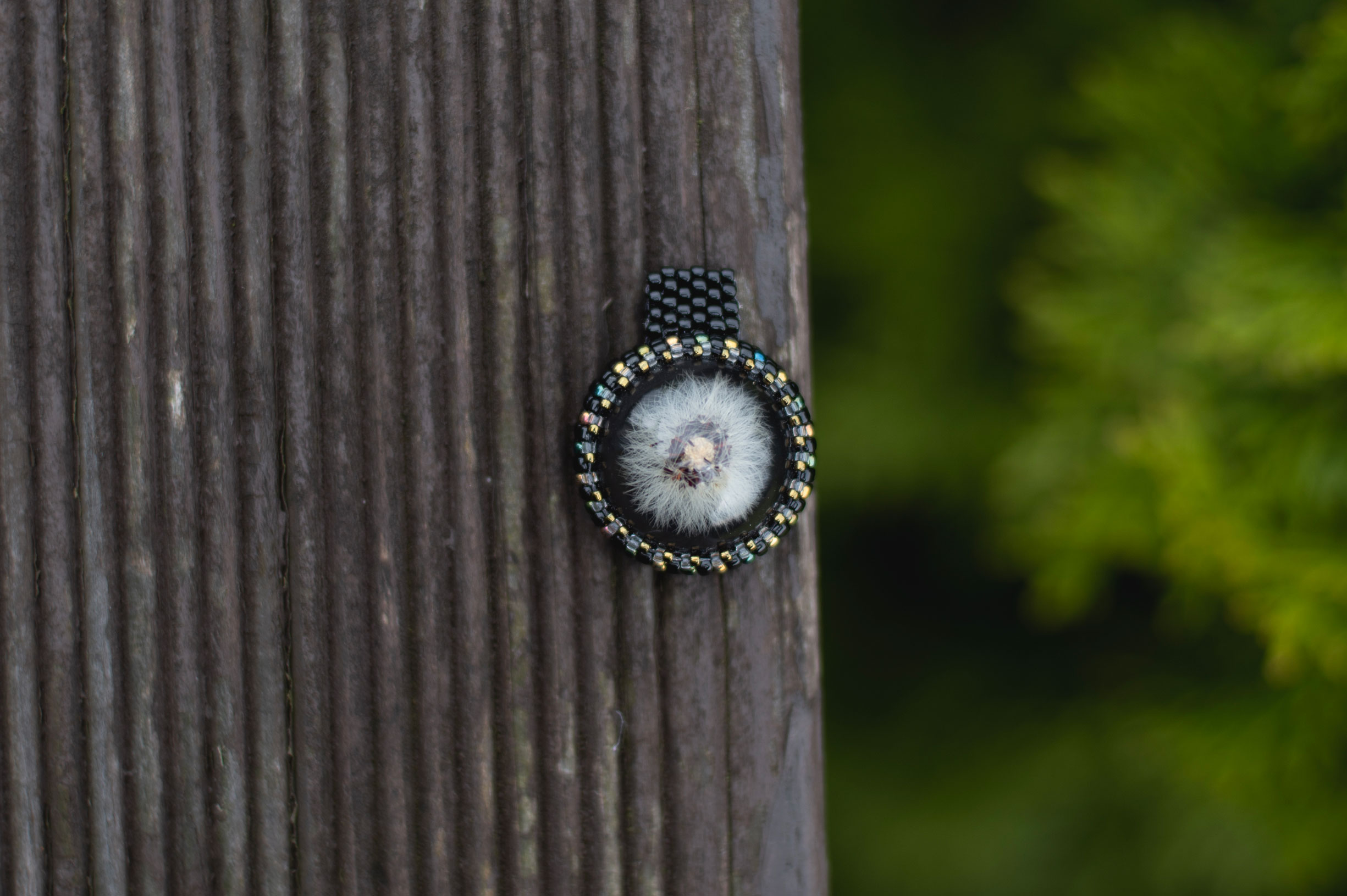 Wisiorek obszywany „KINGA”