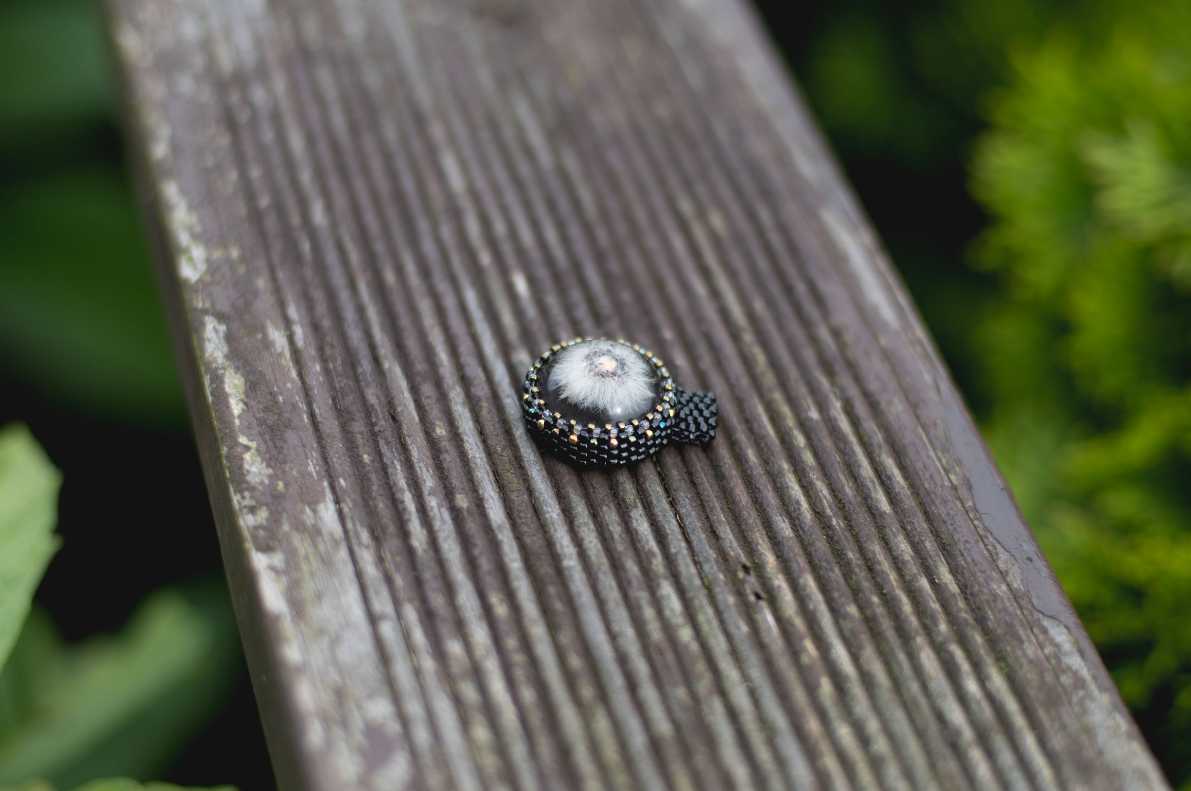 Wisiorek obszywany „KINGA” - obrazek 2