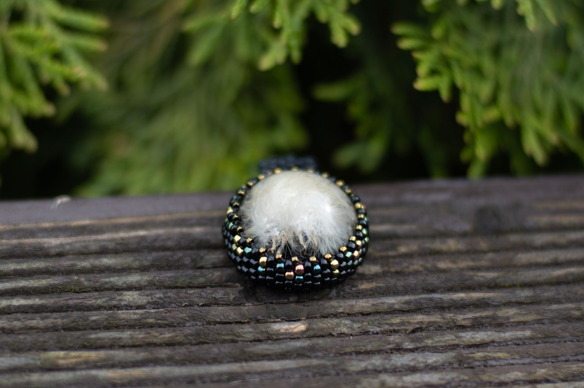 Wisiorek obszywany „KINGA” - obrazek 2