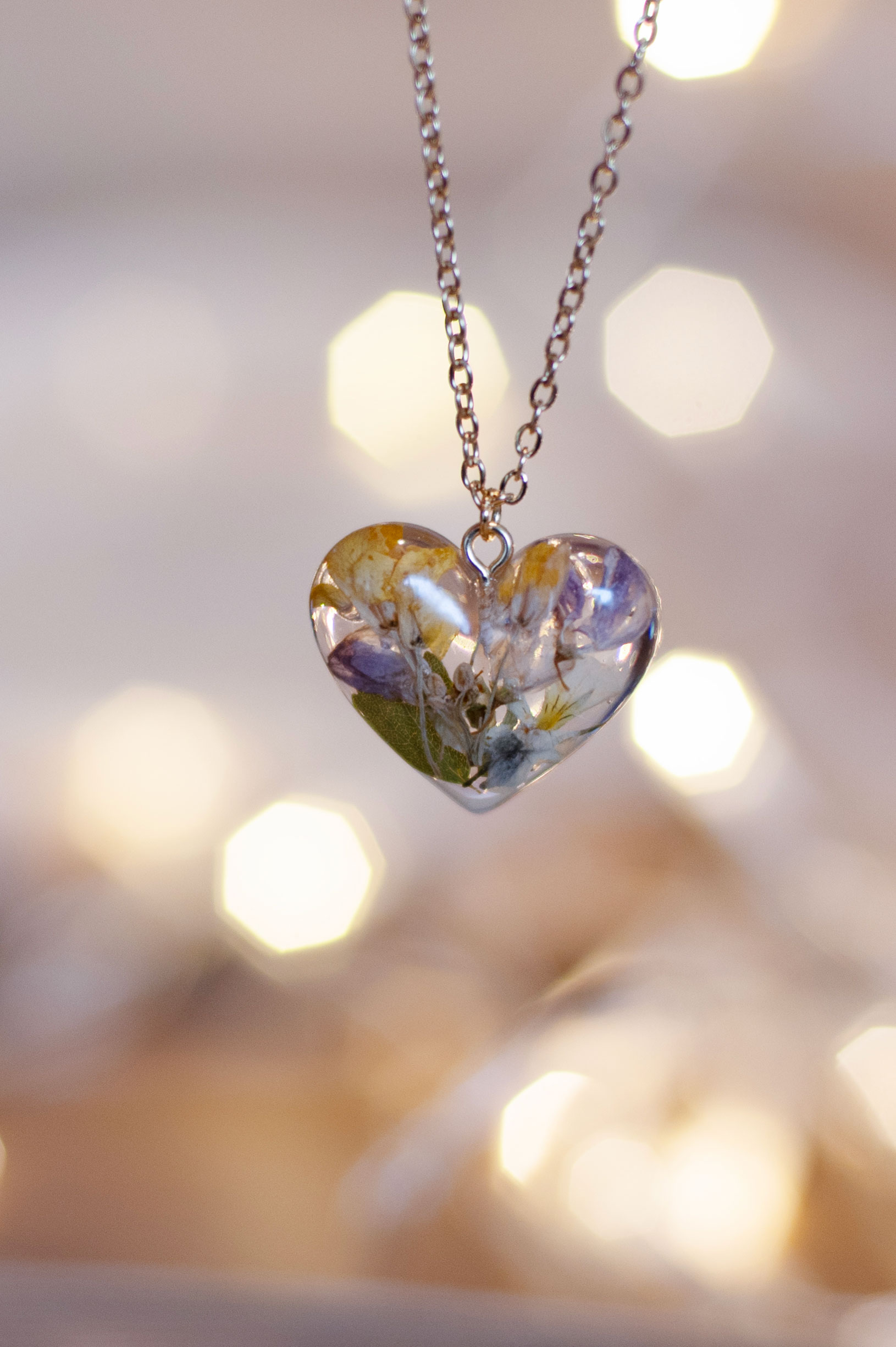 Wisiorek w kształcie serca - obrazek 2