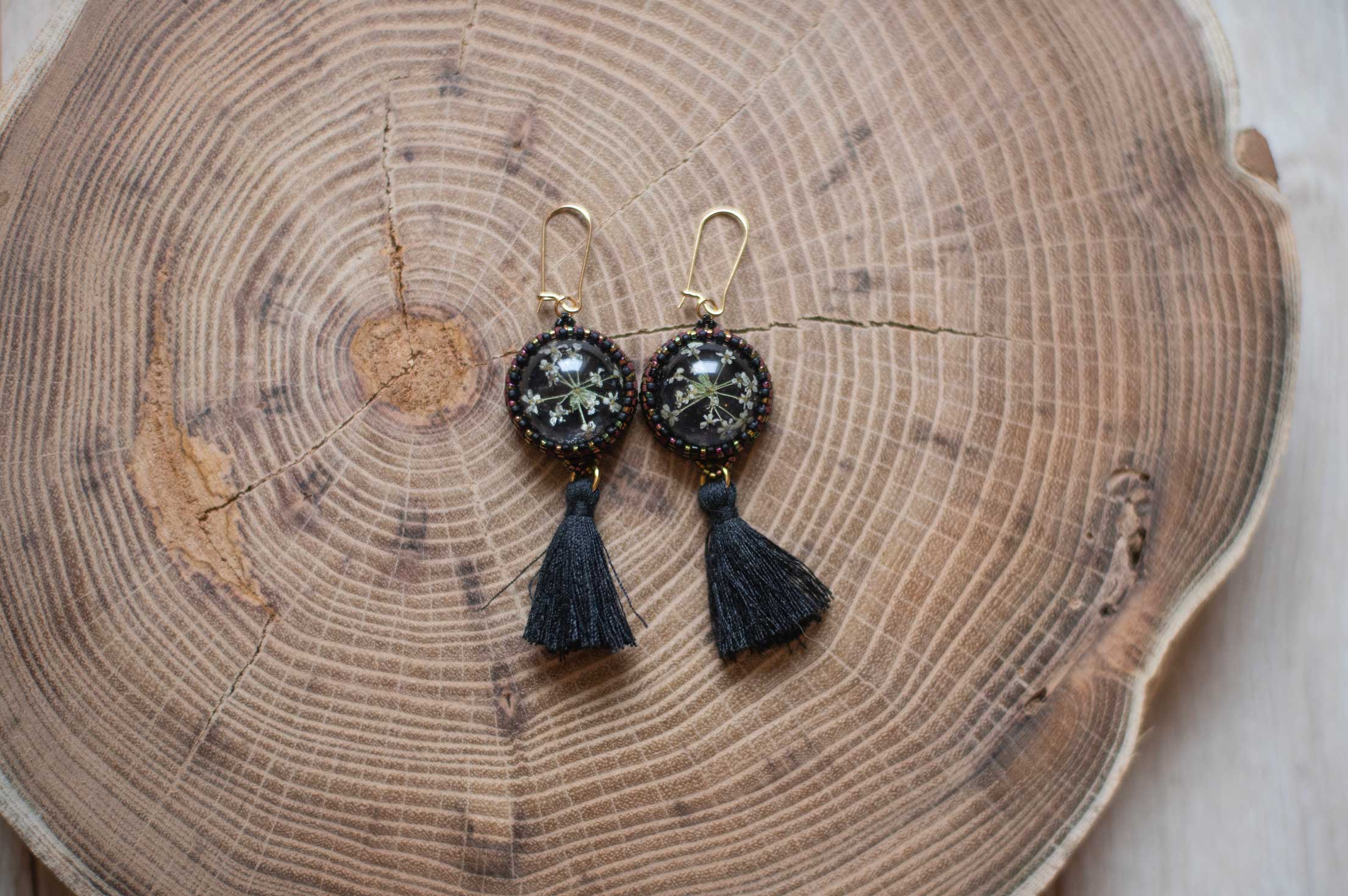 Kolczyki z chwostami "EWELINA" - obrazek 5