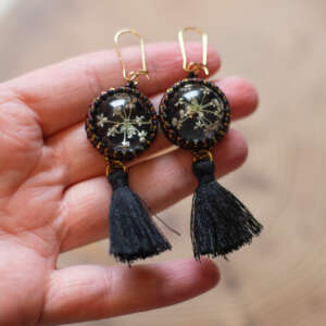 Kolczyki z chwostami "EWELINA"