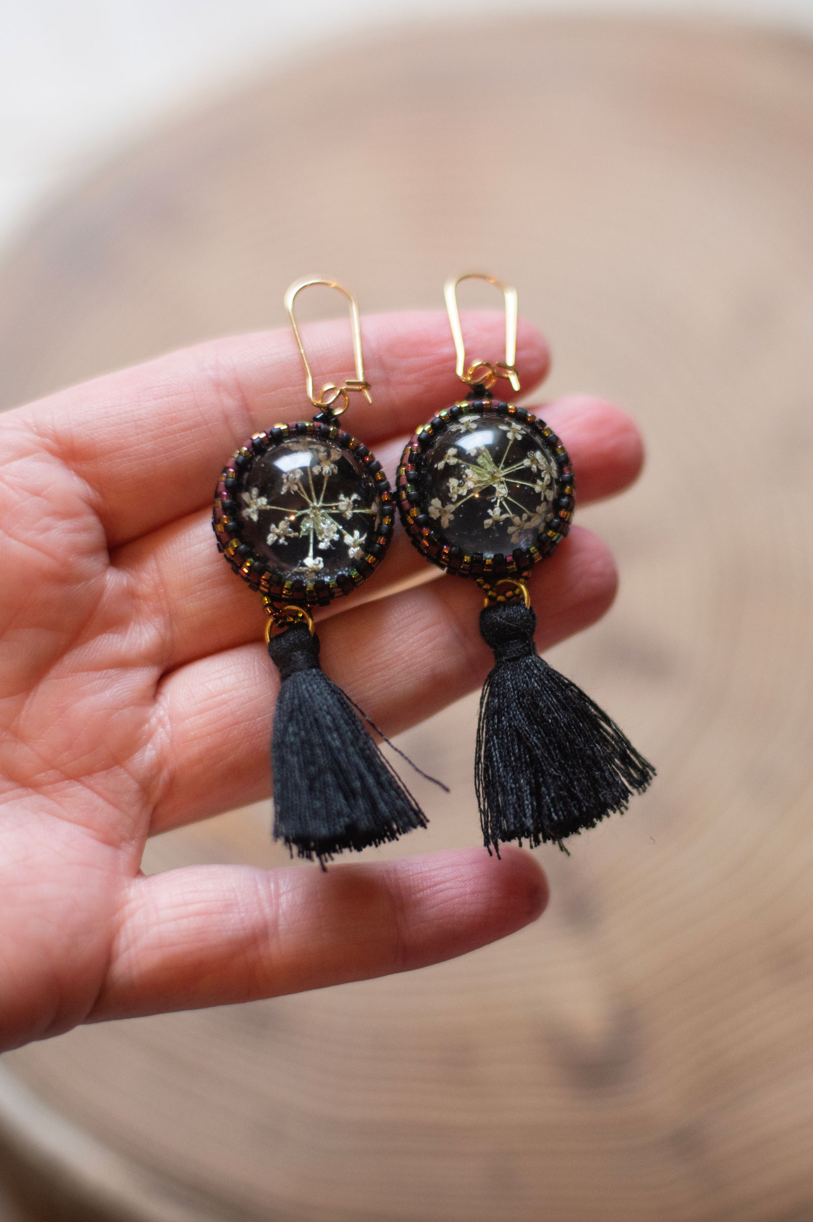 Kolczyki z chwostami "EWELINA"