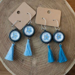 Kolczyki z chwostami „DANUSIA”