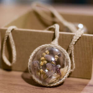 Bombeczki / kocanka, konwalia, koniczyna polna, włóczka