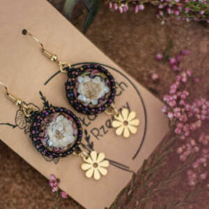 Kolczyki z zawieszką "KAROLINA"