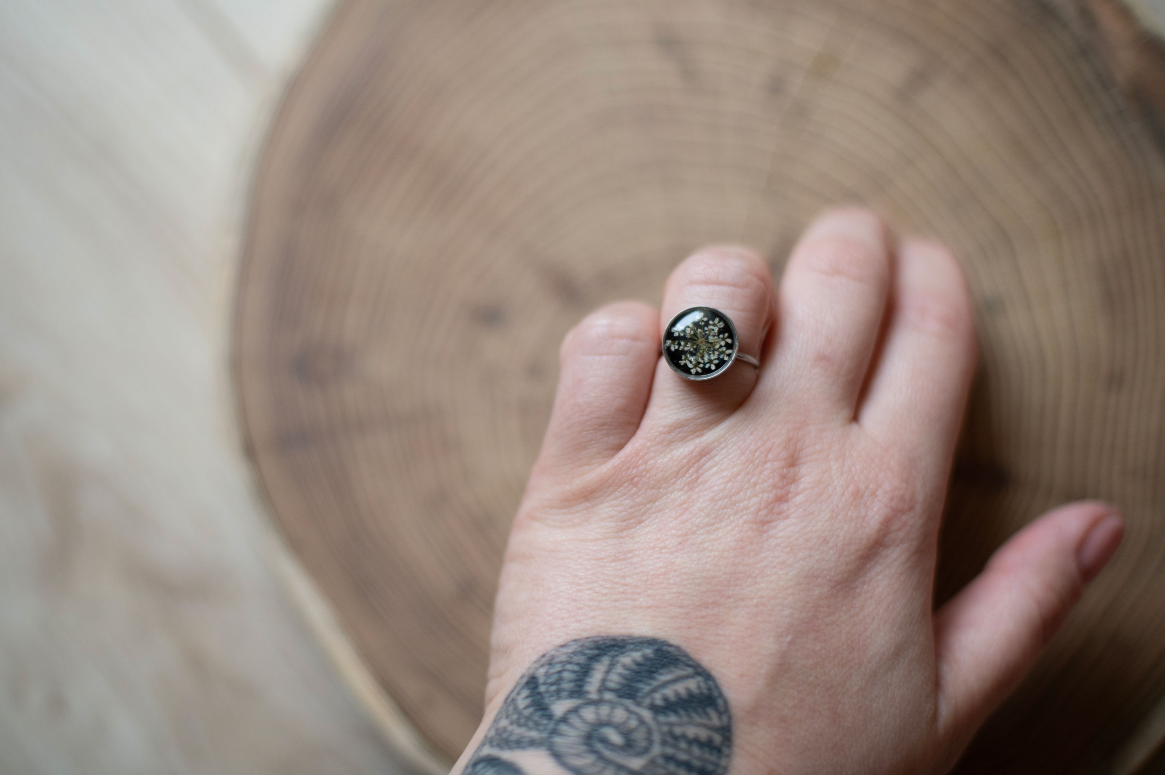 PIERŚCIONKI REGULOWANE "EWELINA" - obrazek 4