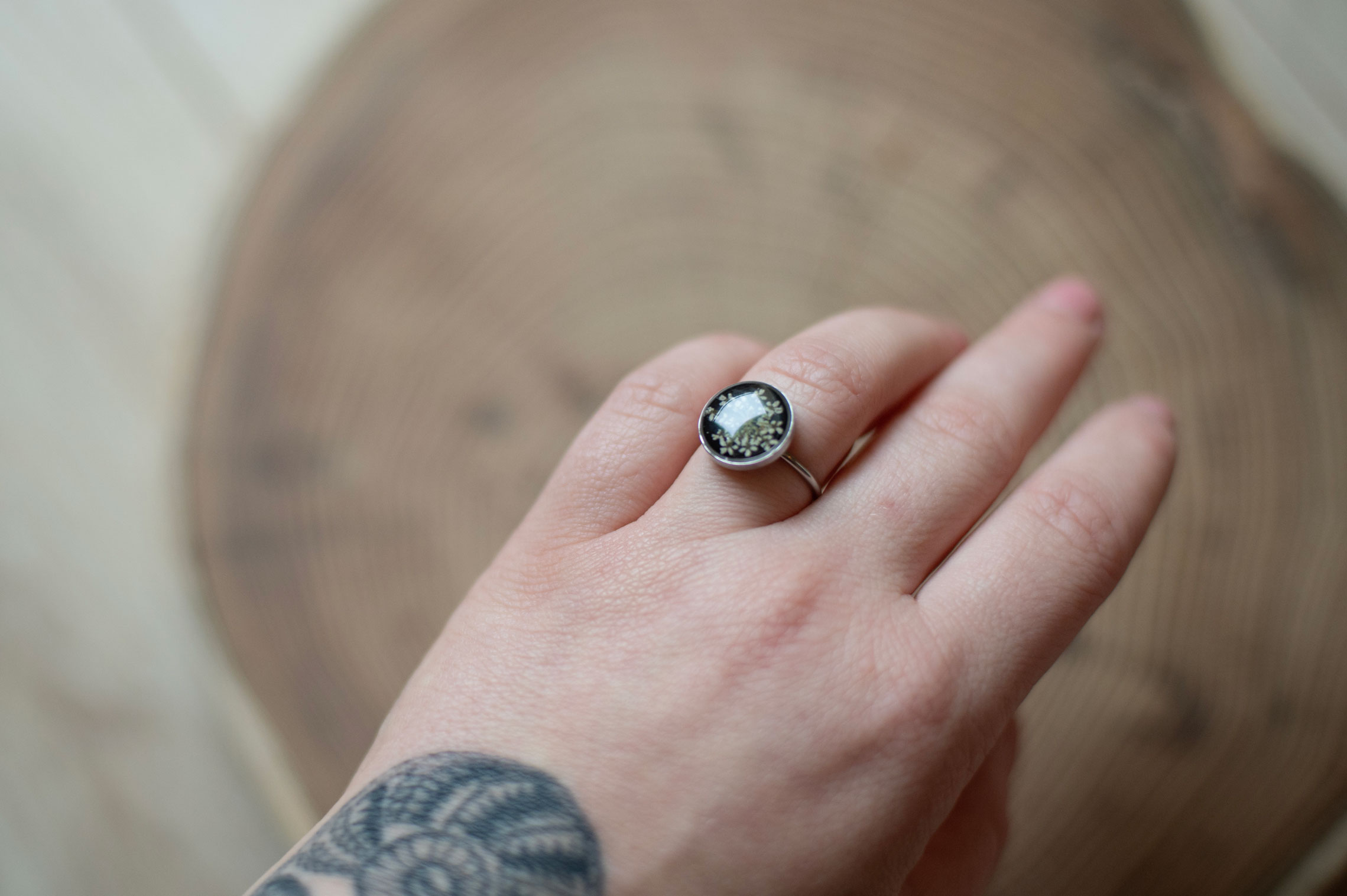 PIERŚCIONKI REGULOWANE "EWELINA" - obrazek 3