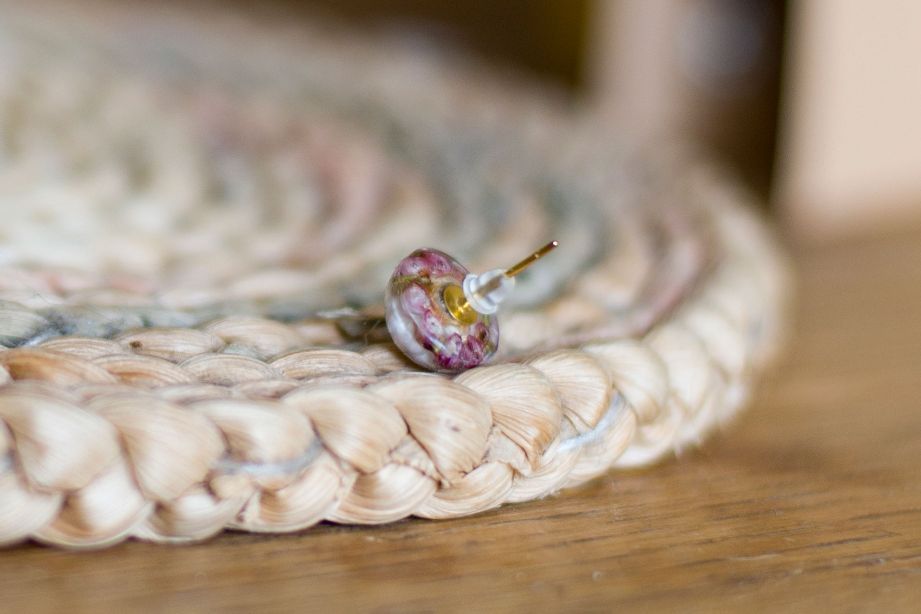 Sztyfty z wrzosem i glixią "KAROLINA" - obrazek 7