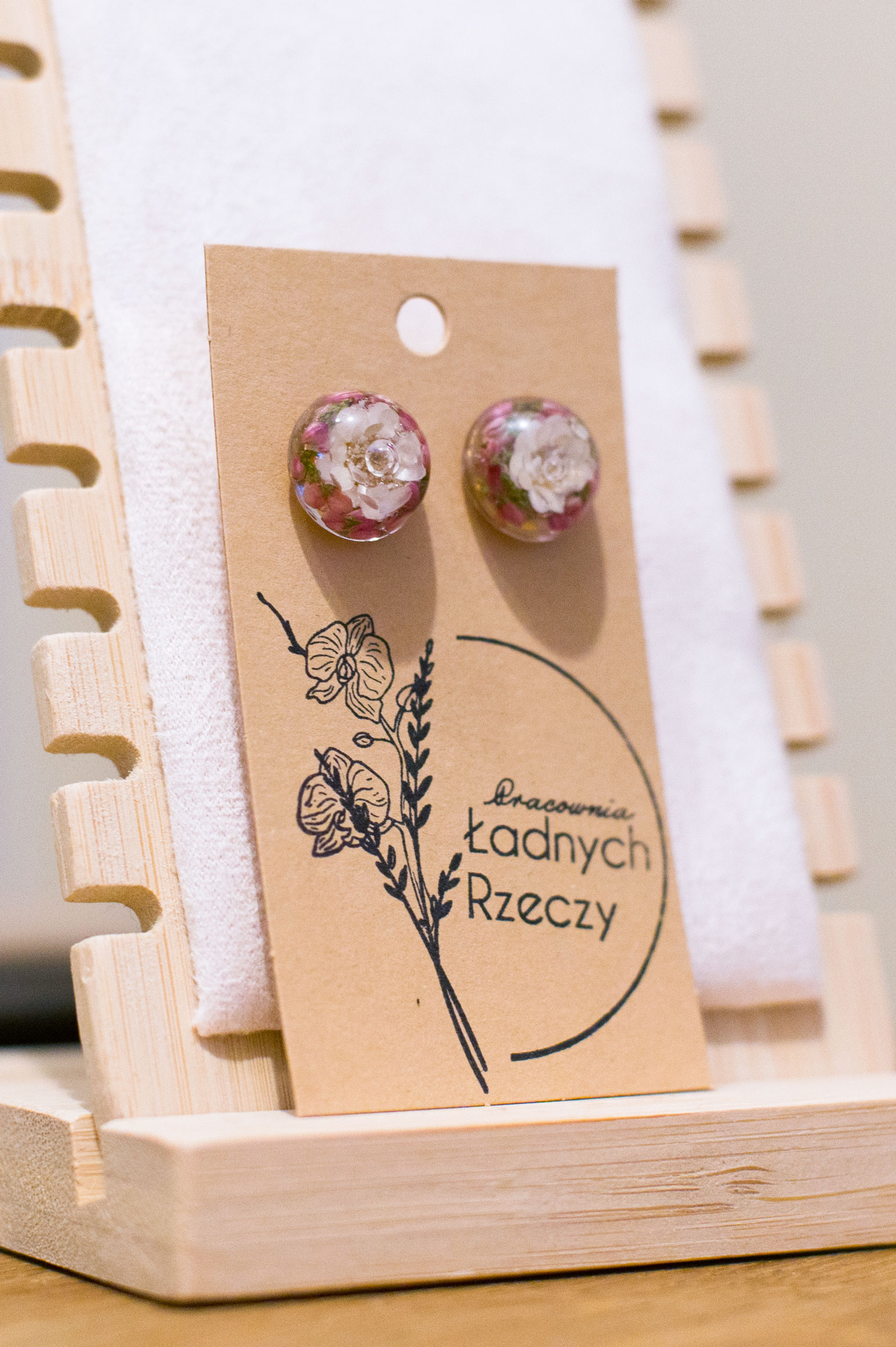 Sztyfty z wrzosem i glixią "KAROLINA" - obrazek 3