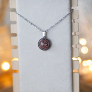 Wisiorek na bazie ze stali chirurgicznej "KAROLINA"