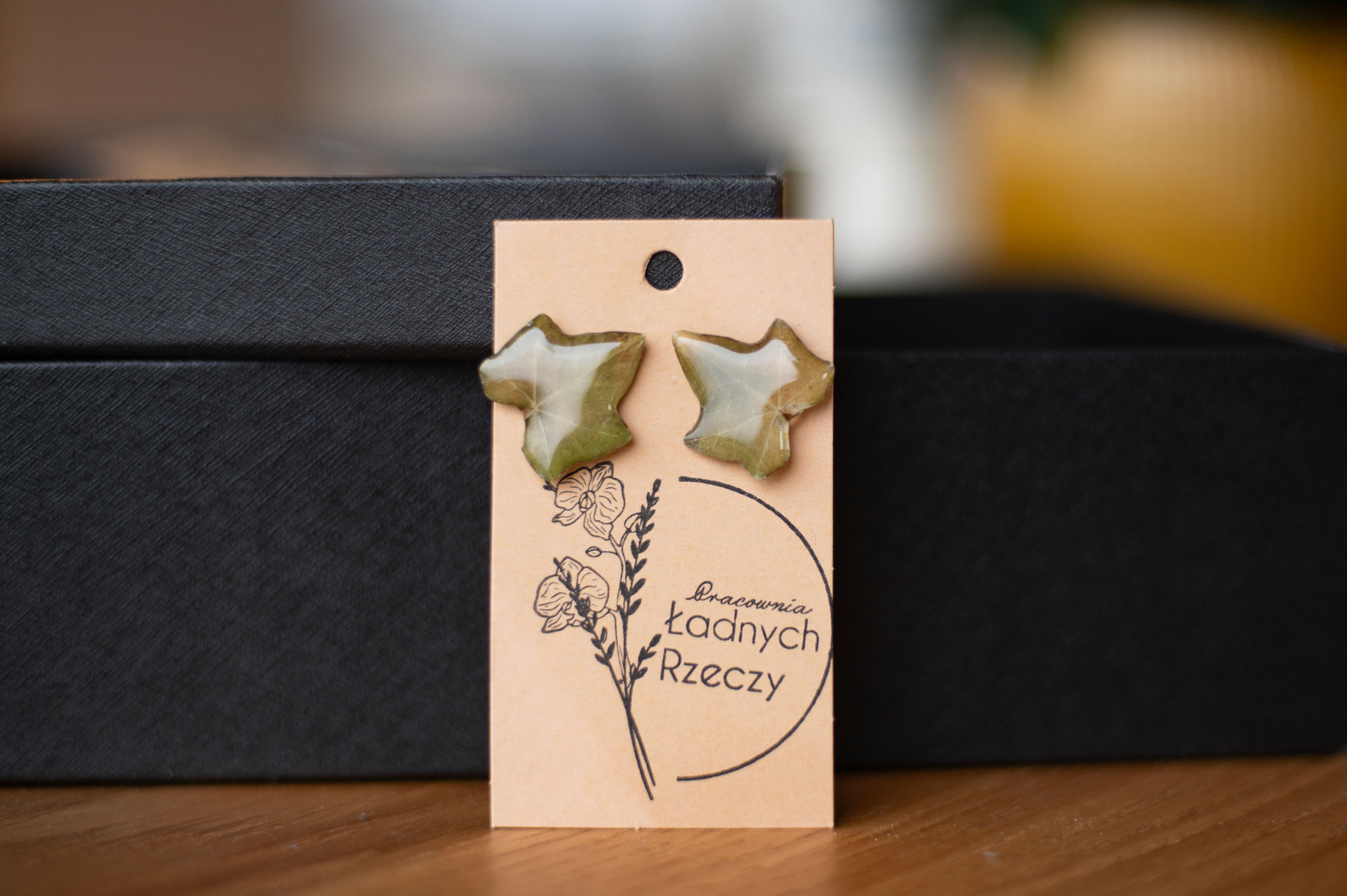 Sztyfty „LISTEK” (bluszcz)