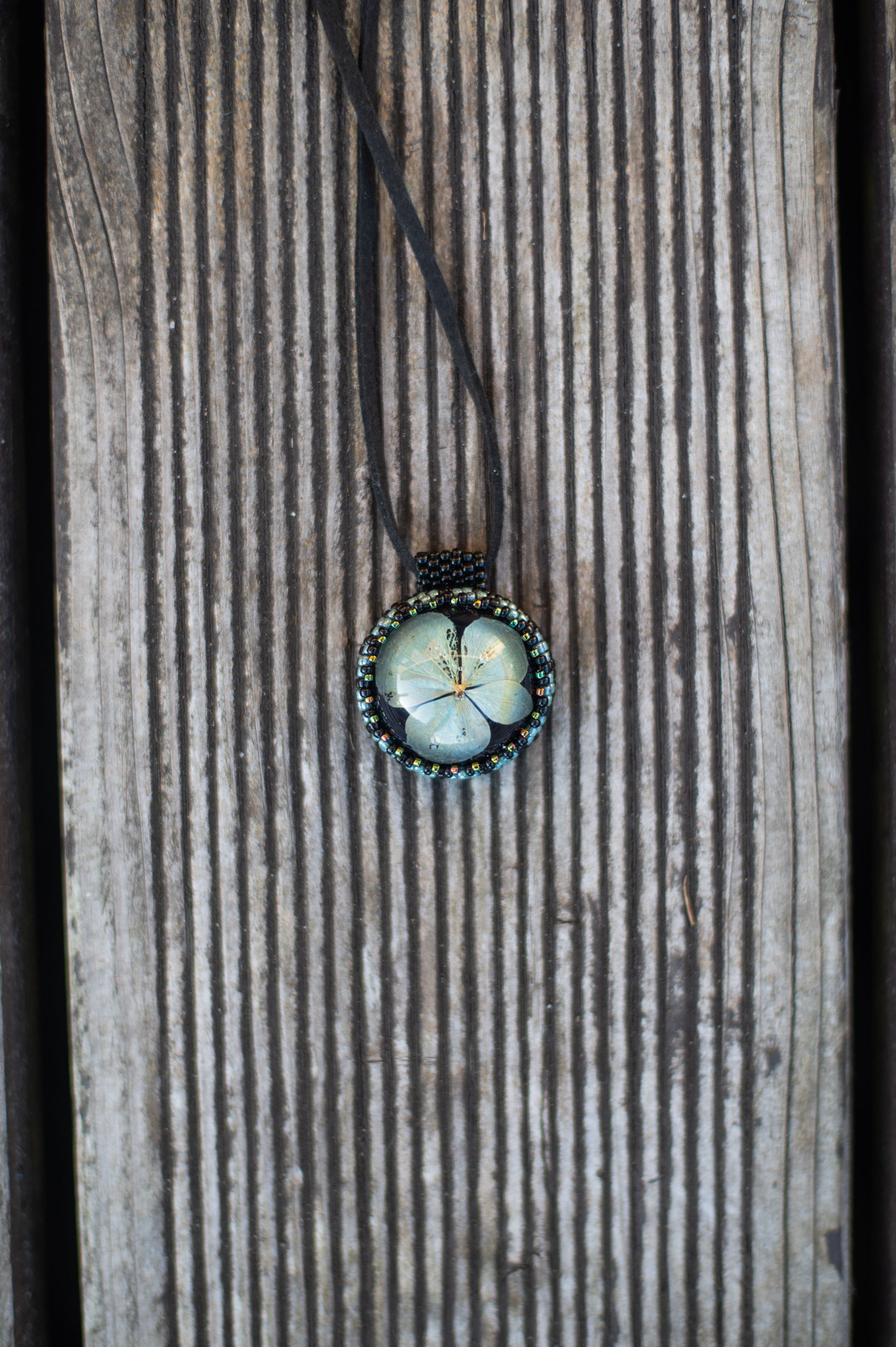 Wisiorek obszywany „GRAŻYNA” - obrazek 4